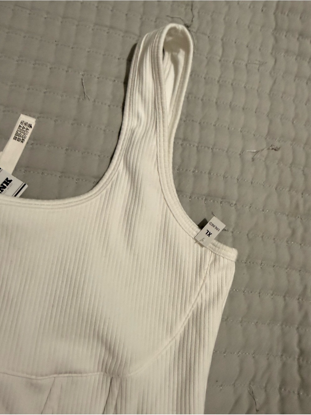 Victoria Secret Pink ribbed corset tank - Picture 4 of 12
